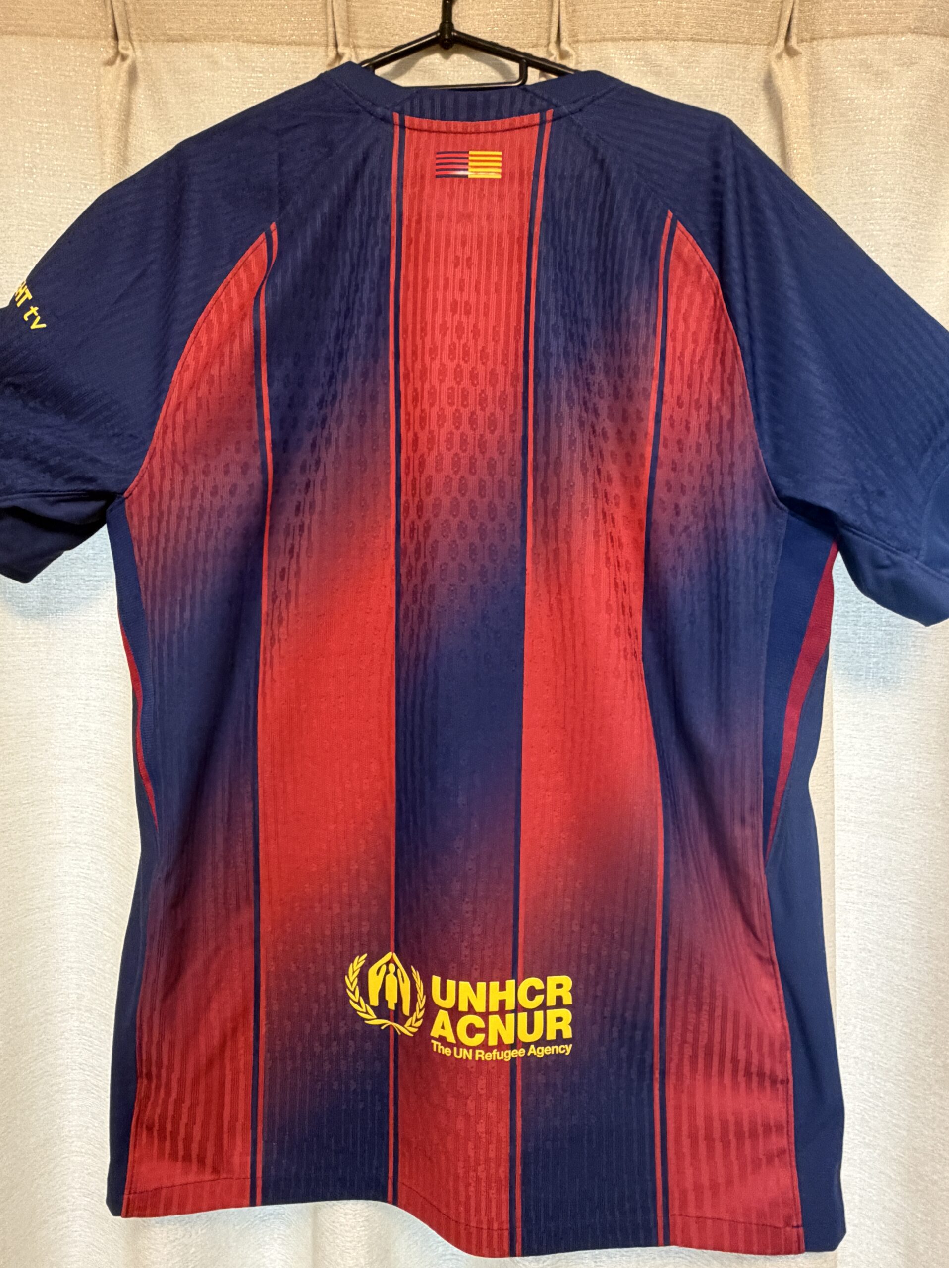 FCバルセロナ 2025-26 ホームユニフォーム 裏
